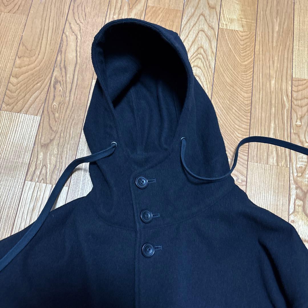 rdv o globe. ウールモッズコート黒　サイズL