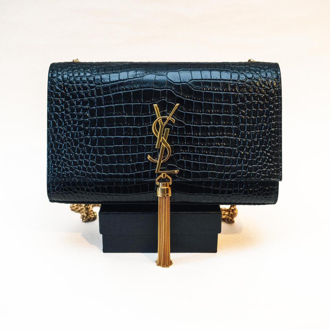 【Saint Laurent】ケイト 2Way チェーンバッグ/タッセル