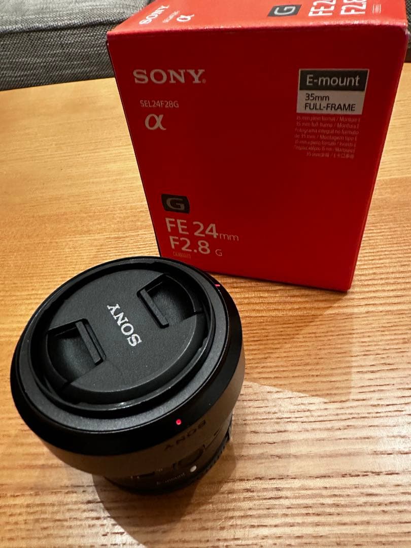 FE 24mm f2.8G ソニー　レンズ