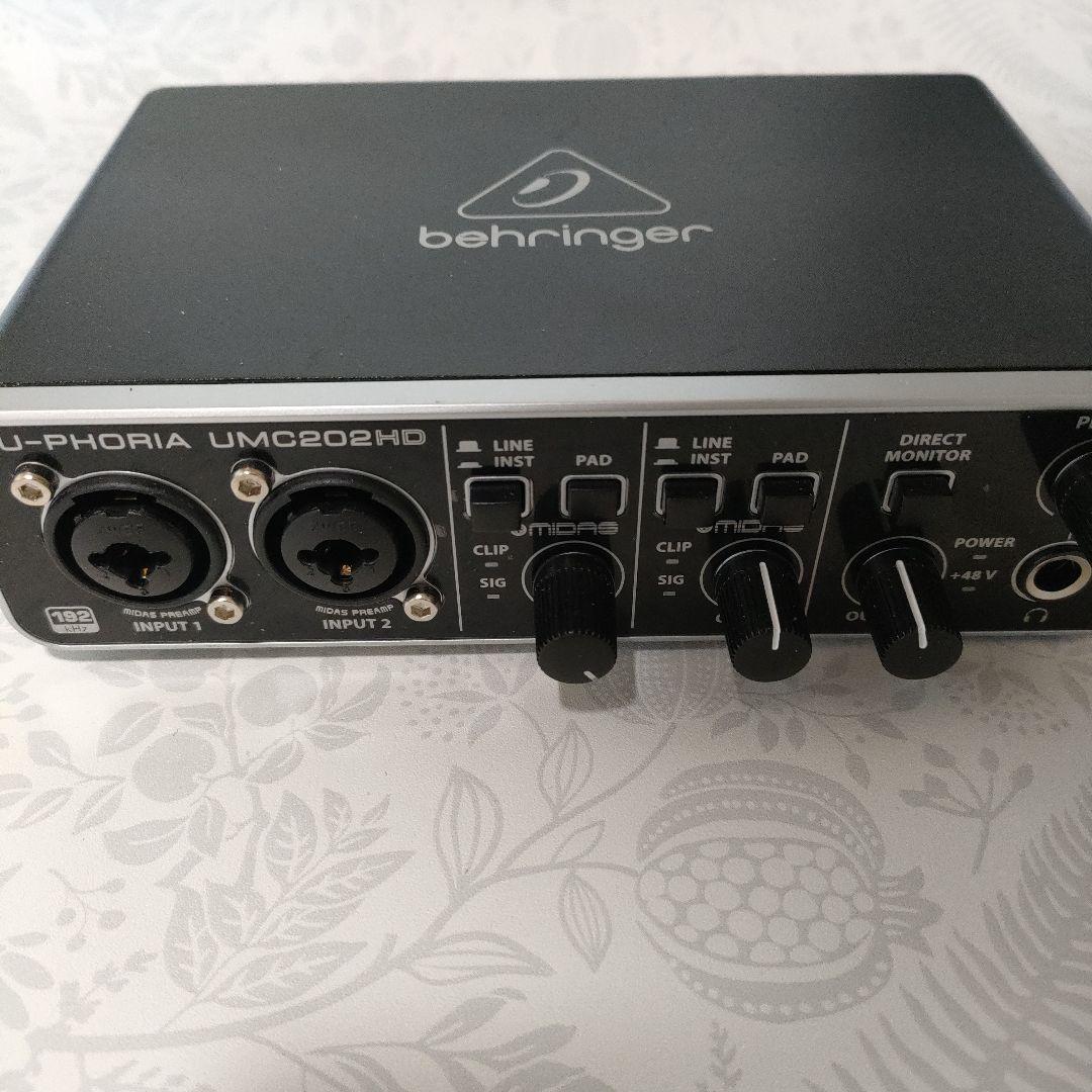 【動作確認済み】U-PHORIA STUDIO PRO UMC202HD セット