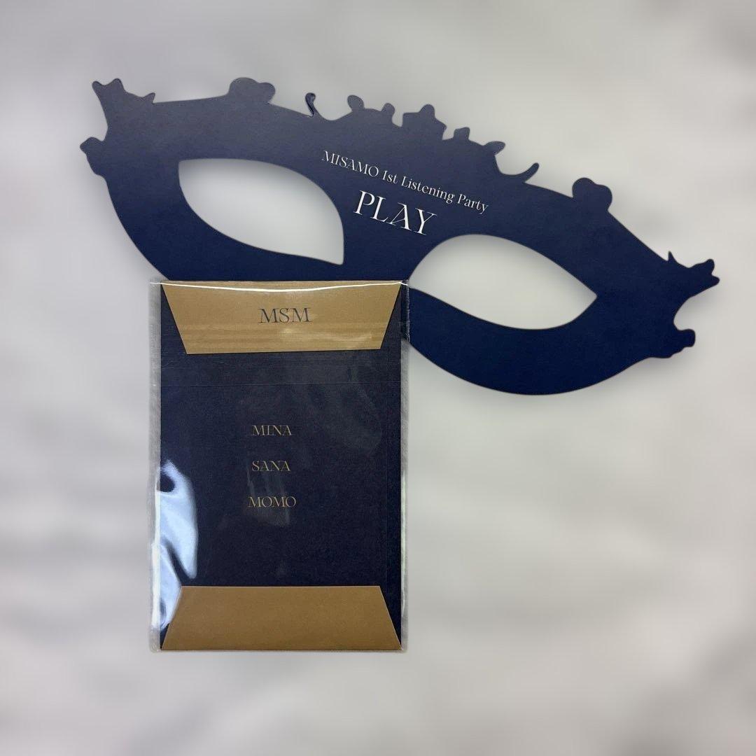 おまけ付(ラントレ) MISAMO PLAY リスニングパーティー　特典　トレカ