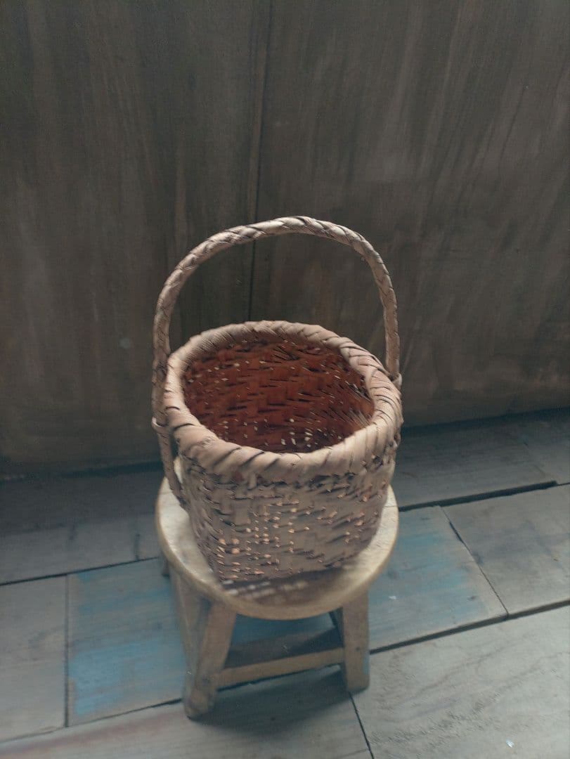 k*i様 信州安曇野の山葡萄かごバック。里山手仕事