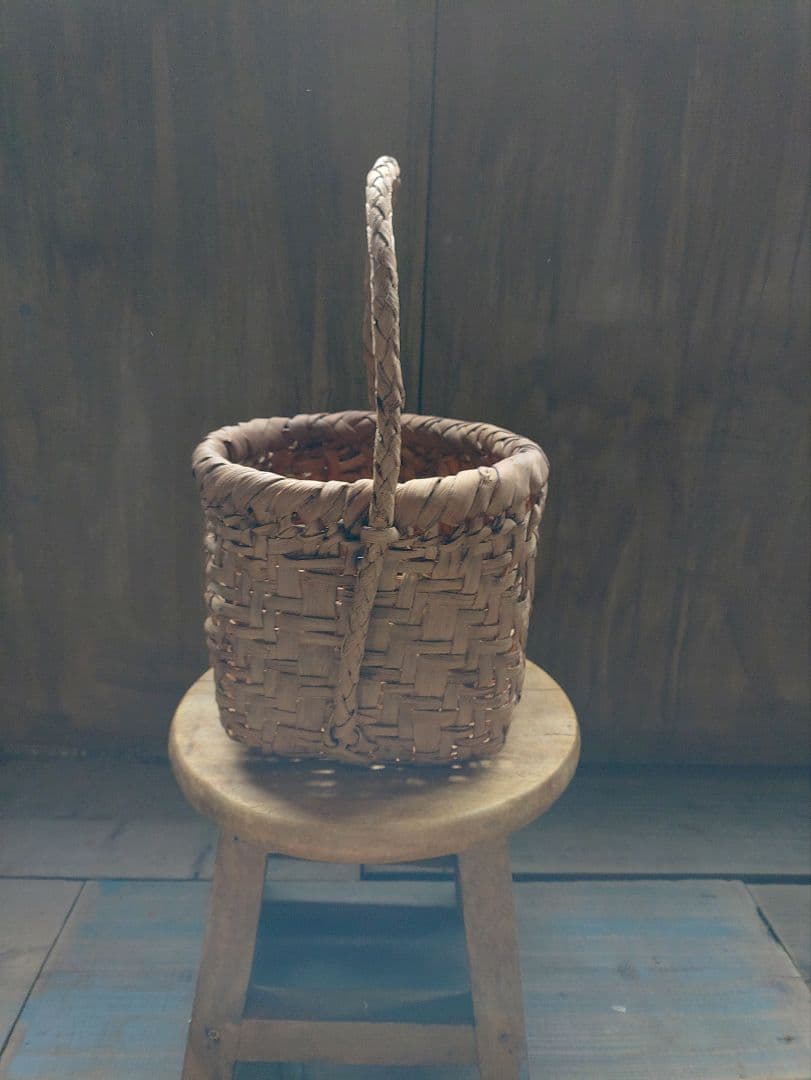 k*i様 信州安曇野の山葡萄かごバック。里山手仕事