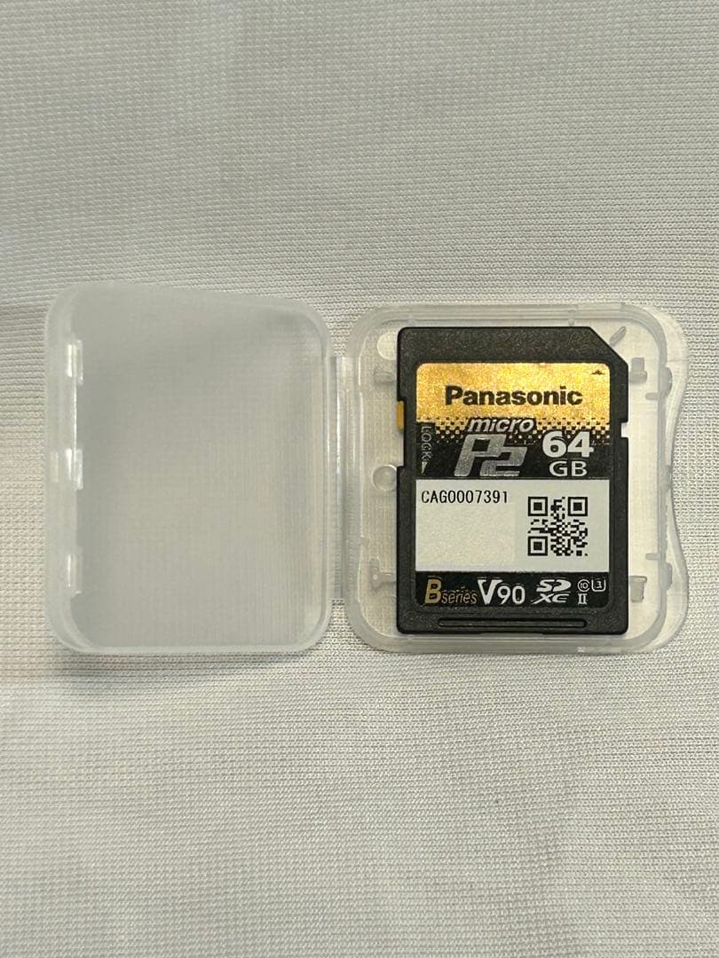 Panasonic メモリーカード micro P2 64GB V90