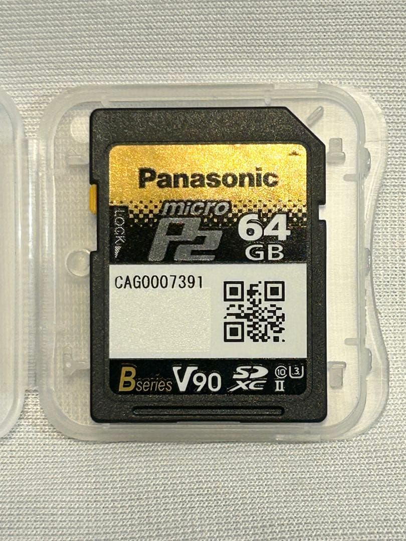 Panasonic メモリーカード micro P2 64GB V90