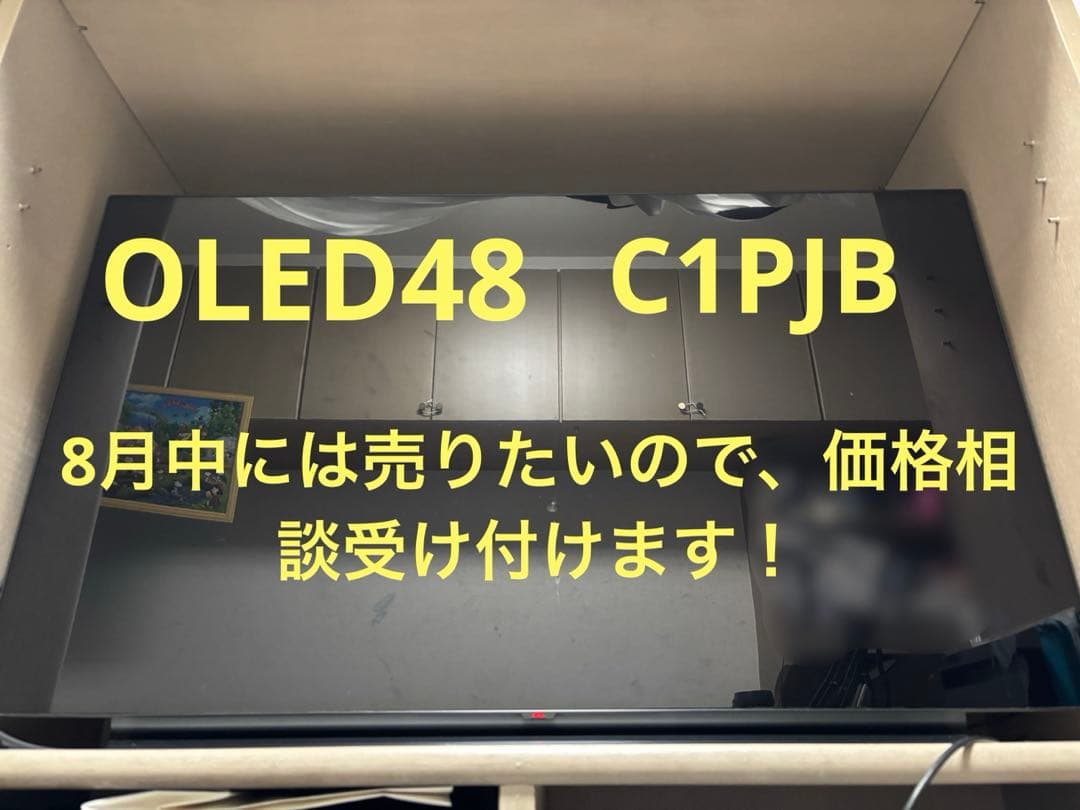 有機ELテレビ　LG 48型【OLED48C1PJB】