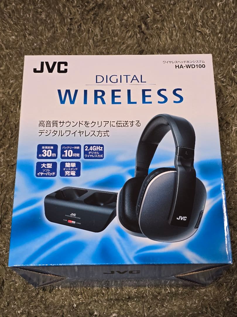 【新品】JVC ワイヤレスヘッドホン HA-WD100