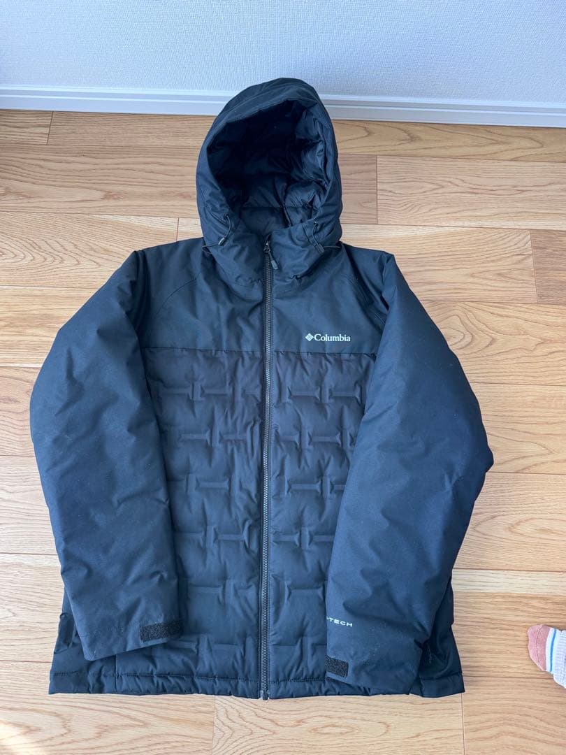 Columbia 防水ブラックダウンジャケット