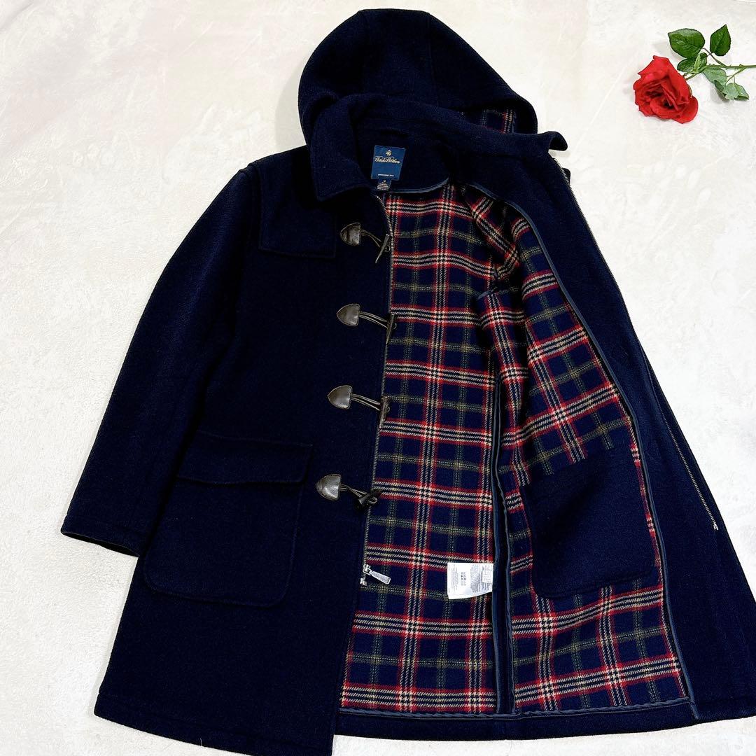 ほぼ未使用✨　ブルックスブラザーズ　ダッフルコート　ウール　ネイビー　2way