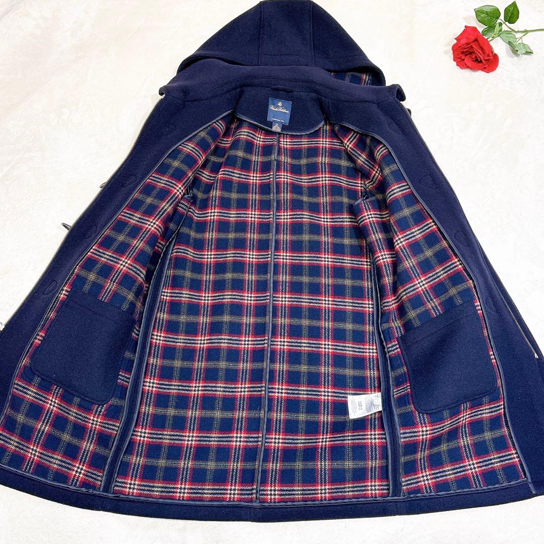 ほぼ未使用✨　ブルックスブラザーズ　ダッフルコート　ウール　ネイビー　2way