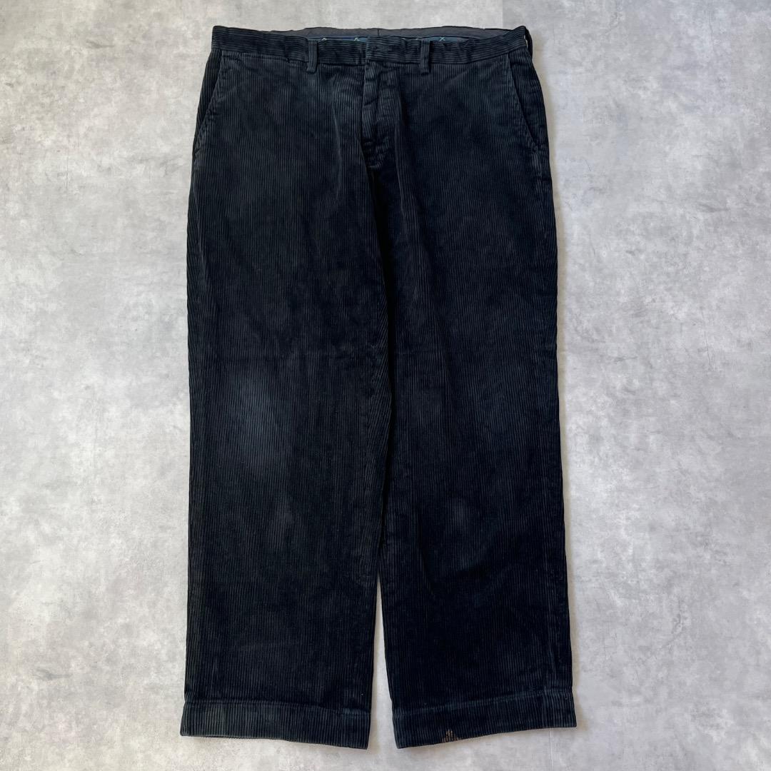 ポロバイ ラルフローレン W38 コーデュロイボトム チノパン 黒 18210