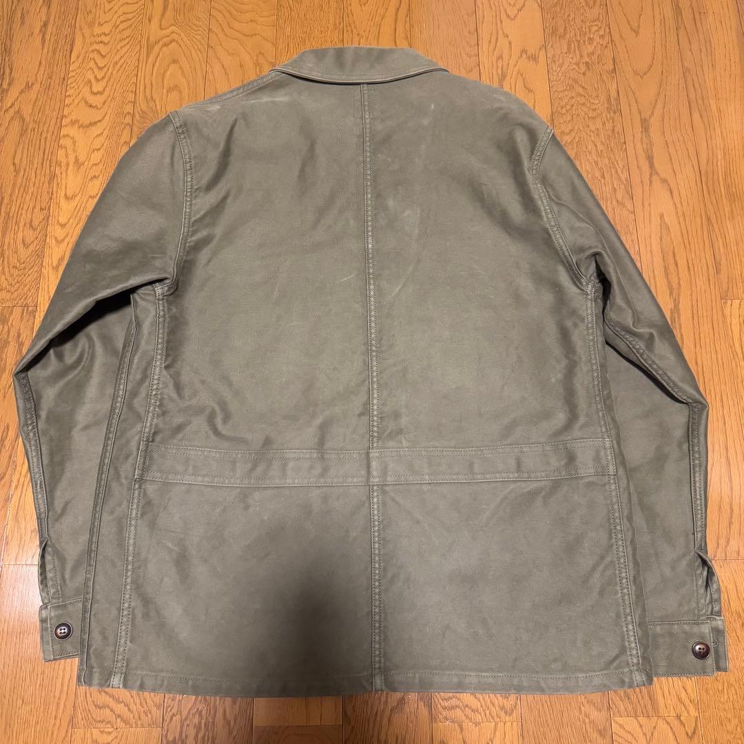Fob Factory F2373 フレンチ モールスキン ジャケット　オリーブ