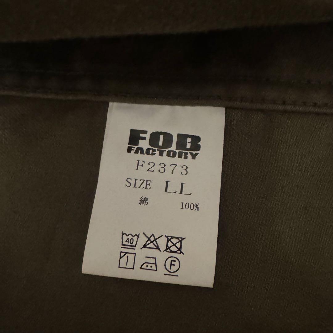 Fob Factory F2373 フレンチ モールスキン ジャケット　オリーブ