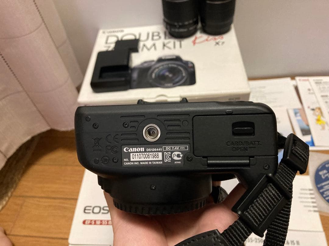 デジタルカメラ canon eoskiss x7