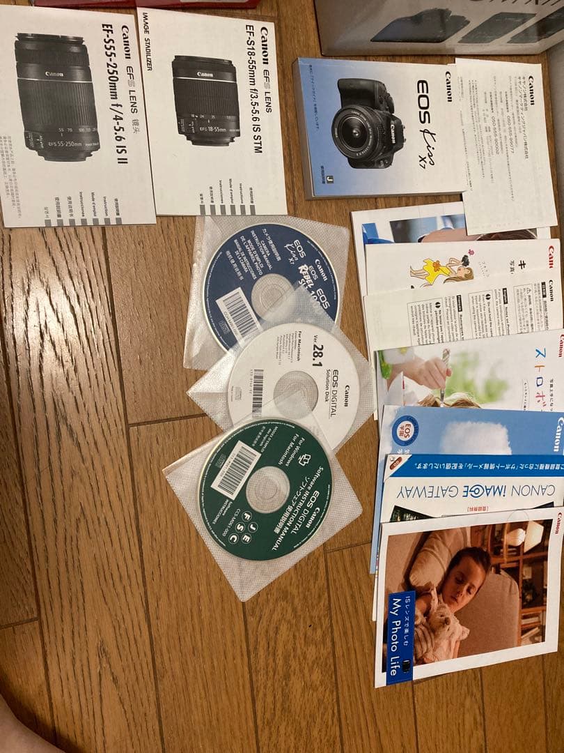 デジタルカメラ canon eoskiss x7