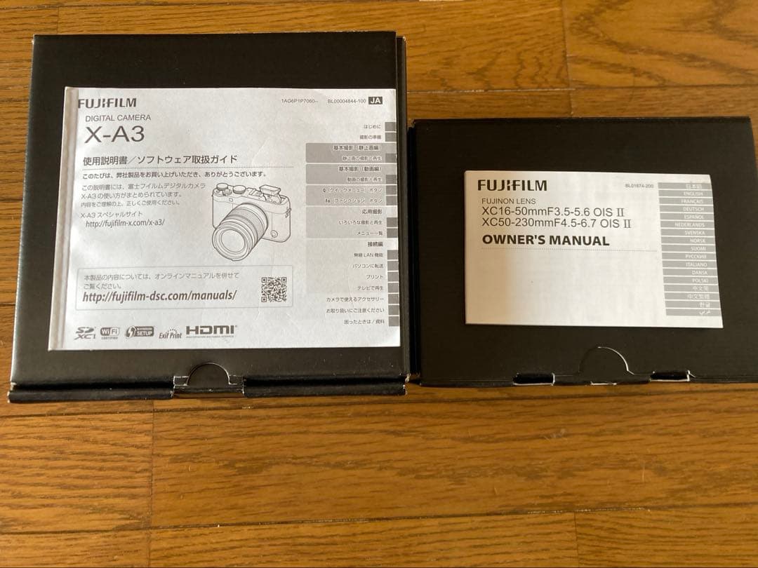 【動作確認済み】Fujifilm X-A3【一眼レフ】