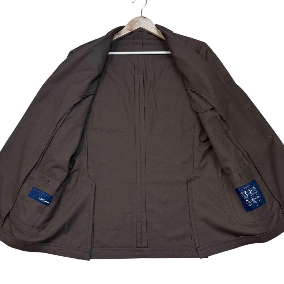 極美品 LARDINI easy wear セットアップ スーツ サイズ50