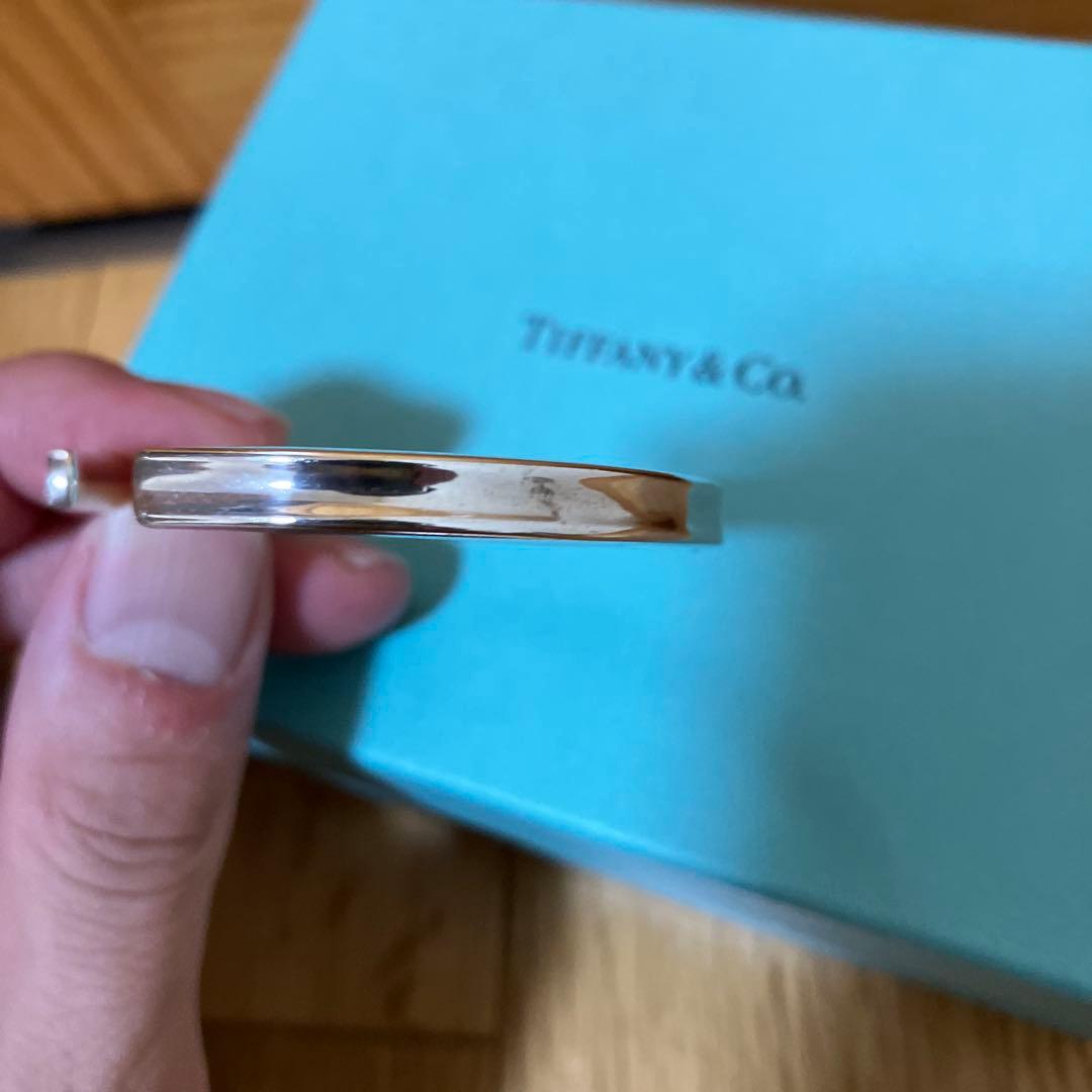 期間限定特価　TIFFANY&Co.1837ナロー　カフ　バングル