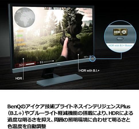 BenQ 27.9インチ 4K HDR モニター