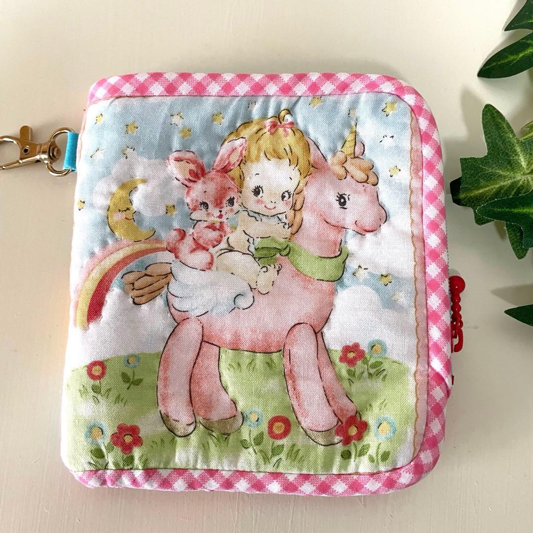 ハローベイビー　L字ファスナーポーチ