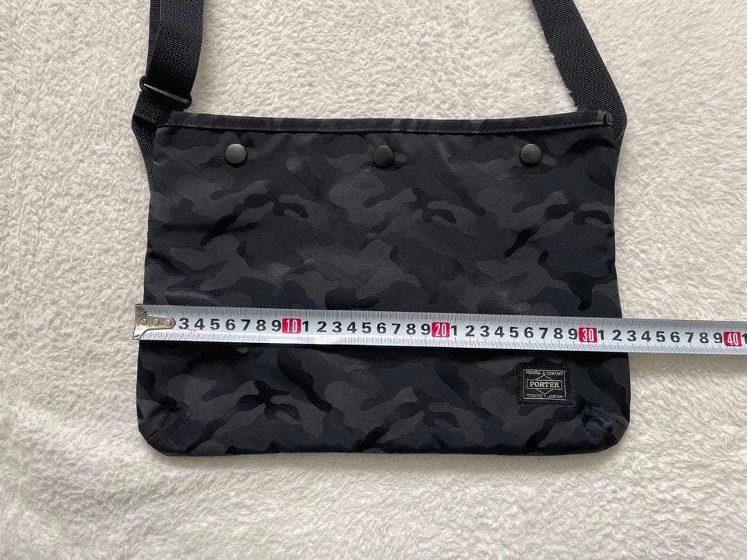 LOWERCASE×PORTER×EDIFICEジャガードカモサコッシュ