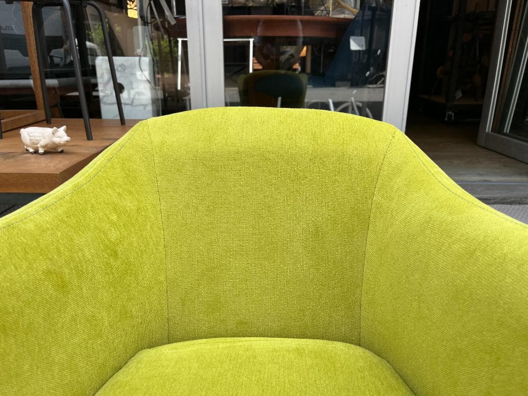 美品☆IDEE／イデー／MINI MILLER／ミニミラー／1Pソファ／グリーン