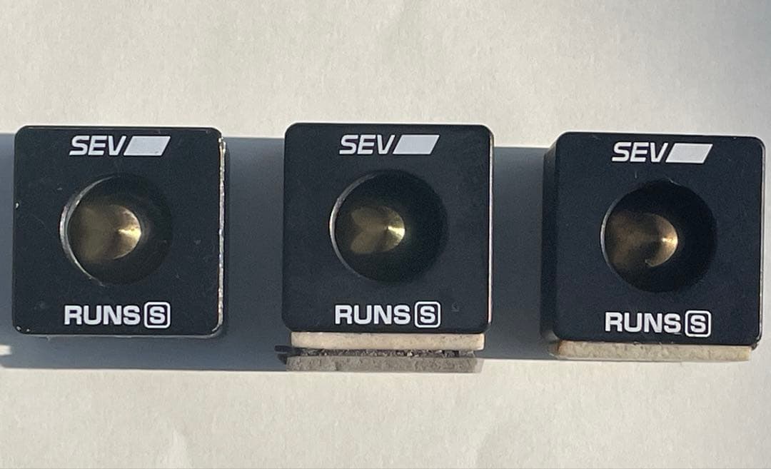 【美品！SEV RUNS S 本体３個　２年間使用】　車のパワーアップに