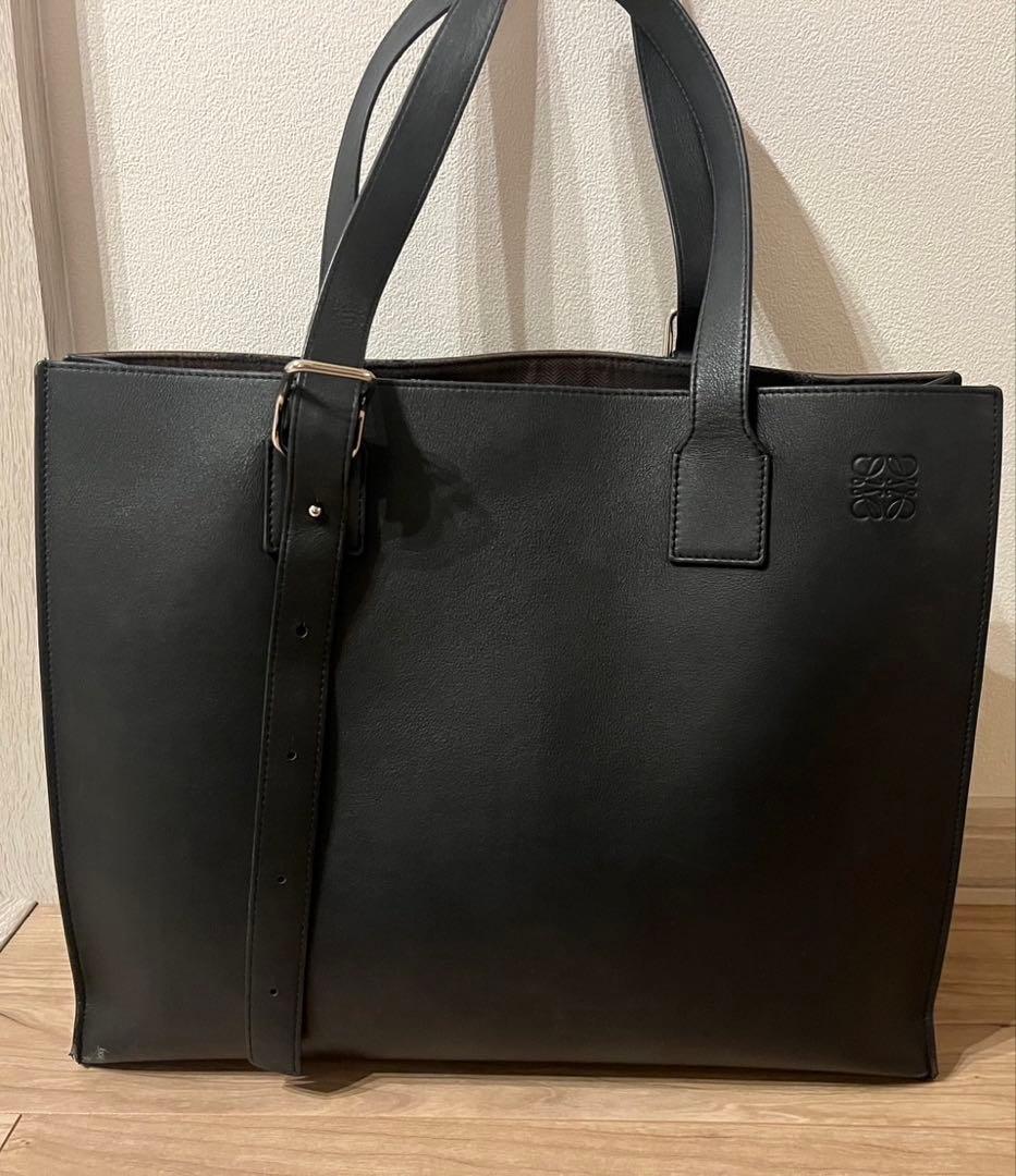 【専用】LOEWEロエベ　バックルホリゾンタル　トートバッグ　アナグラム