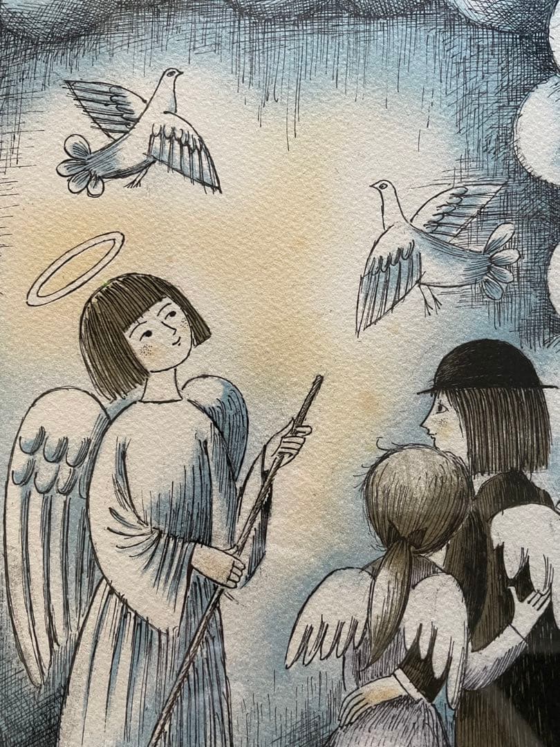 レイモンペイネ　『どうぞお泊まりを』　リトグラフ 大型　エディションNo.あり