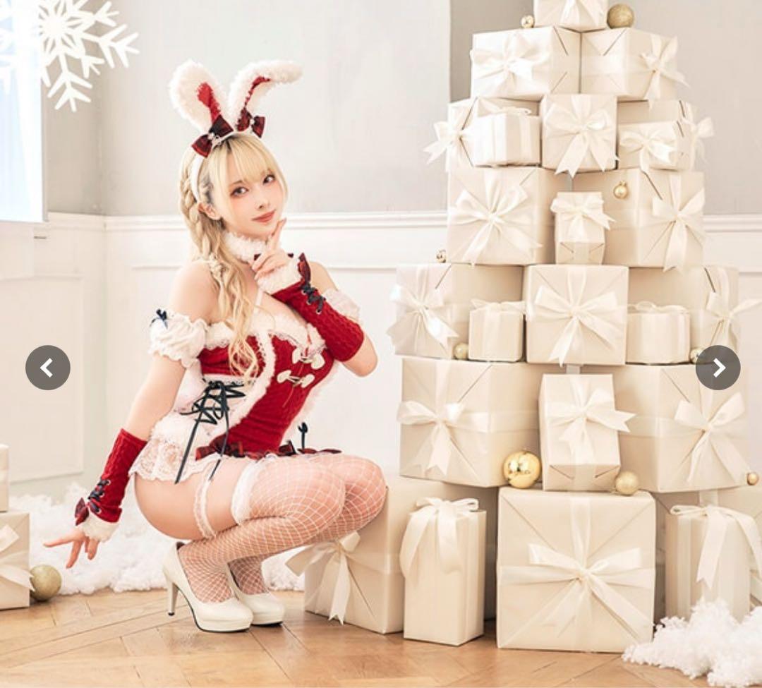 マリームーン　メルトニットバニー《クリスマスコスプレ8点セット》　Mサイズ