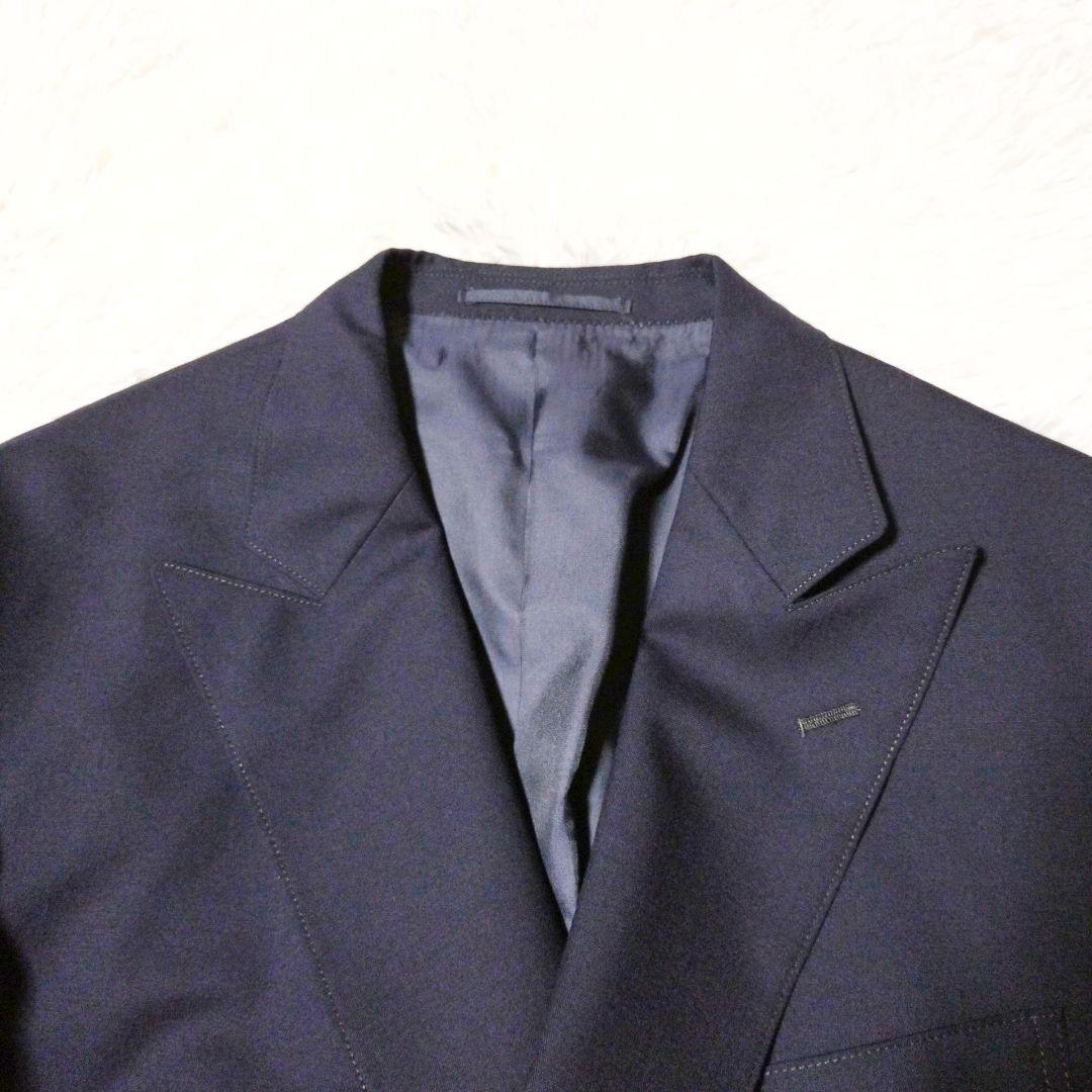 美品✨️J.PRESS　紺ブレ　ダブルテーラードジャケット　AB7　金ボタン