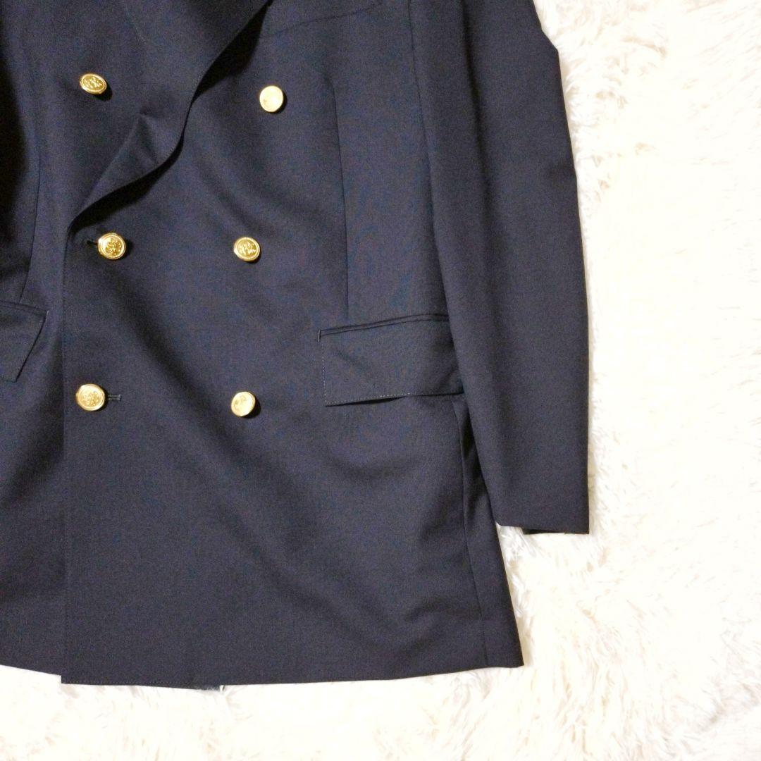 美品✨️J.PRESS　紺ブレ　ダブルテーラードジャケット　AB7　金ボタン