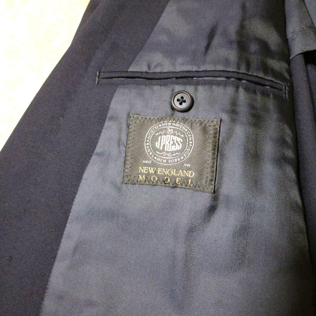 美品✨️J.PRESS　紺ブレ　ダブルテーラードジャケット　AB7　金ボタン