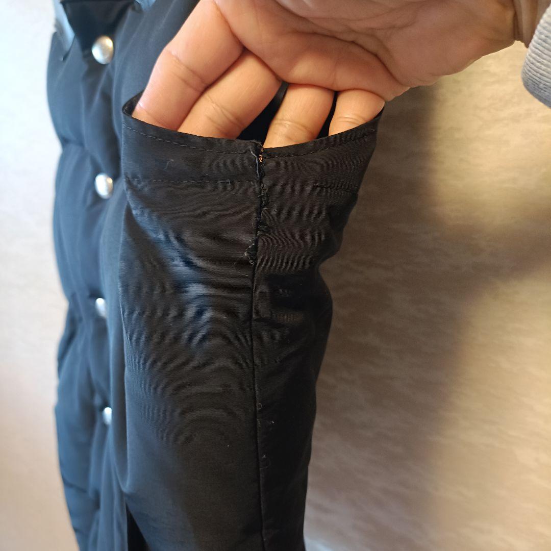 Cootie Productions ブラックダウンベスト M