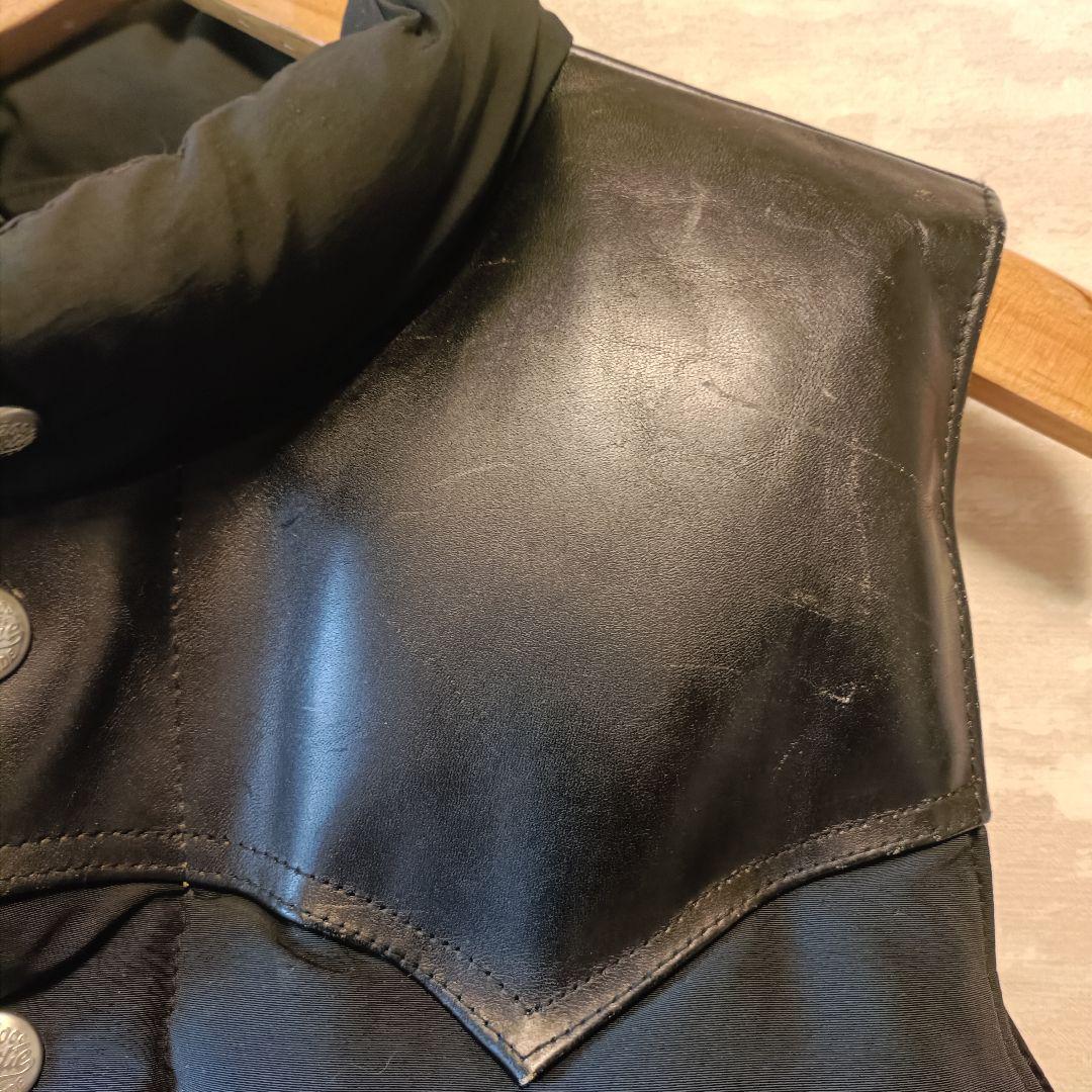 Cootie Productions ブラックダウンベスト M