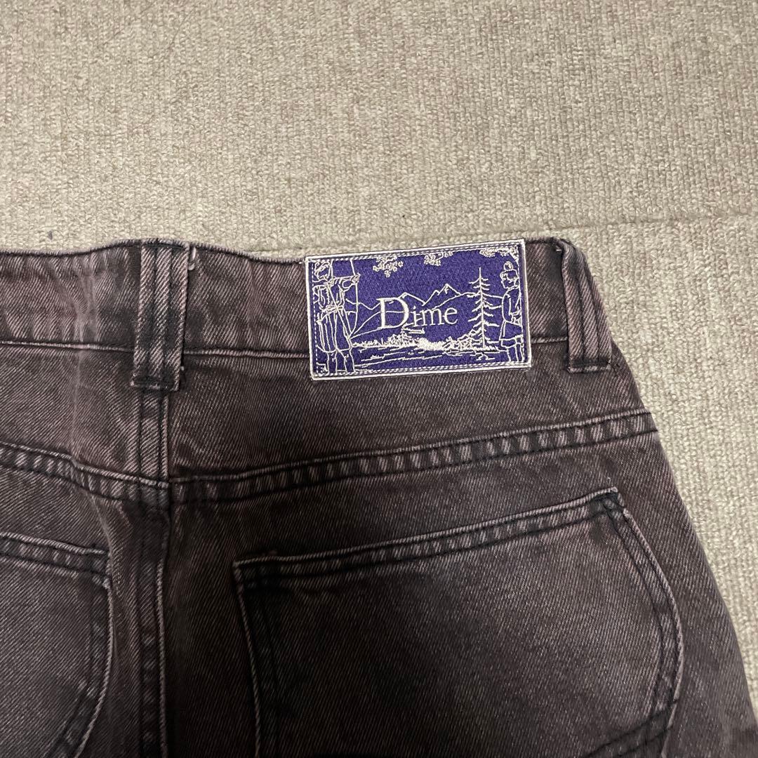 dime ブラウンデニム