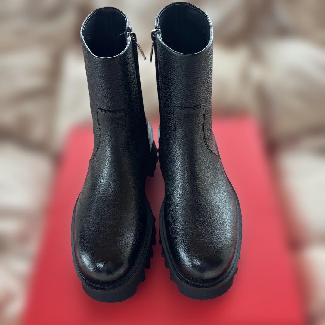 【1/26.27のみ2万5 千円！】￼フェラガモ厚底ブーツ 約25c m相当