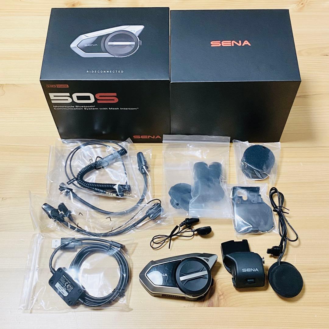 ジャンク SENA50S セナ Bluetoothインターコム インカム バイク