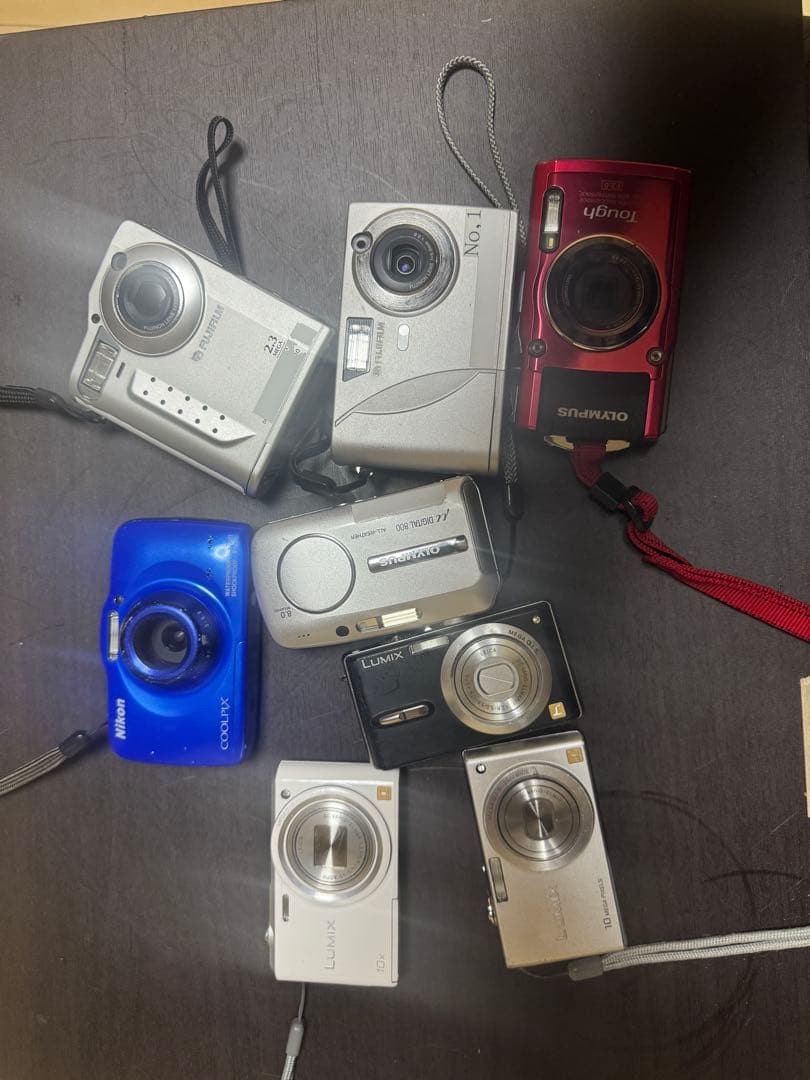 Pan asonic/OLYMPUS/他 計8台　レトロカメラ