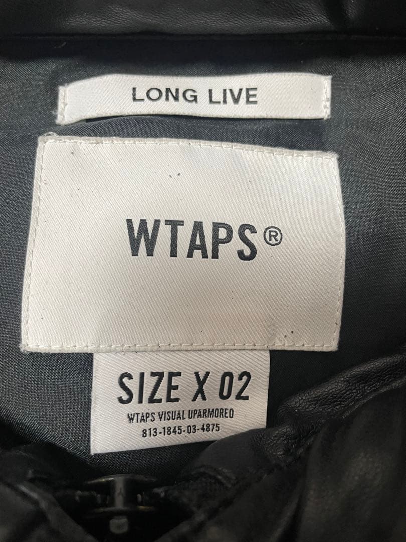 WTAPS ブラック ダウンジャケット サイズX 02