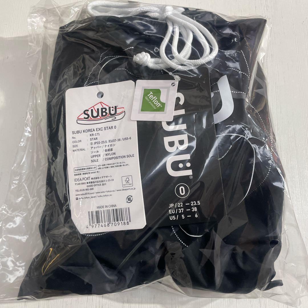 【新品】 SUBU STAR スター 22-23.5 韓国モデル