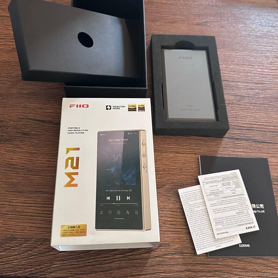 ふっくん FiiO M21 デジタルオーディオプレーヤー +ケース付き