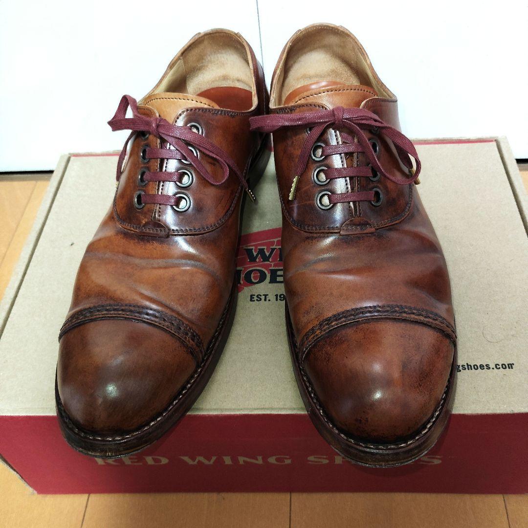 ぼ*さ様 Chausser ナチュラルコードバン　ストレートチップ