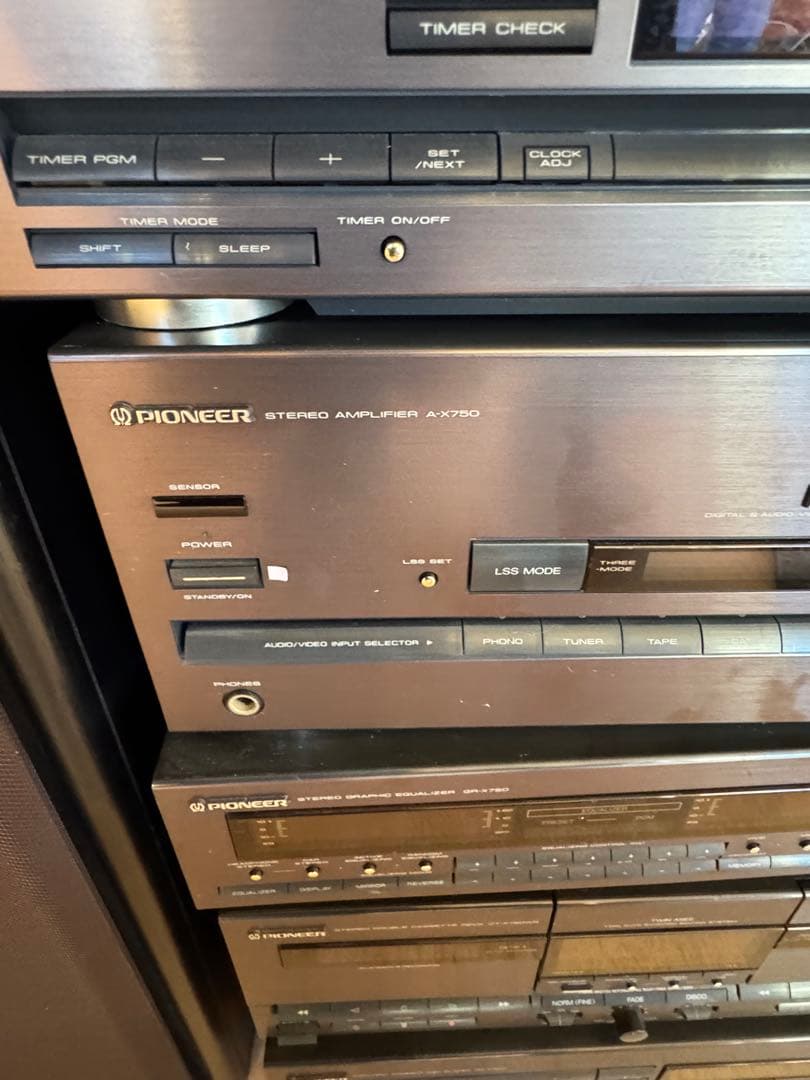 ラジオ・コンポ PIONEER private B7