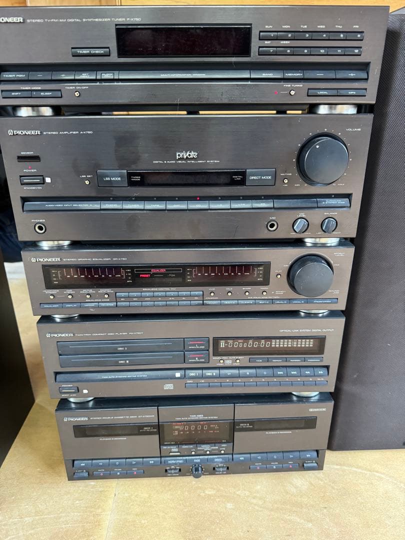 ラジオ・コンポ PIONEER private B7