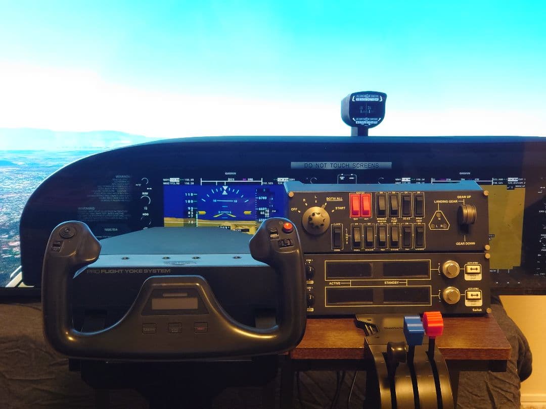 【希少】Saitek Flight Simulator コントローラー セット