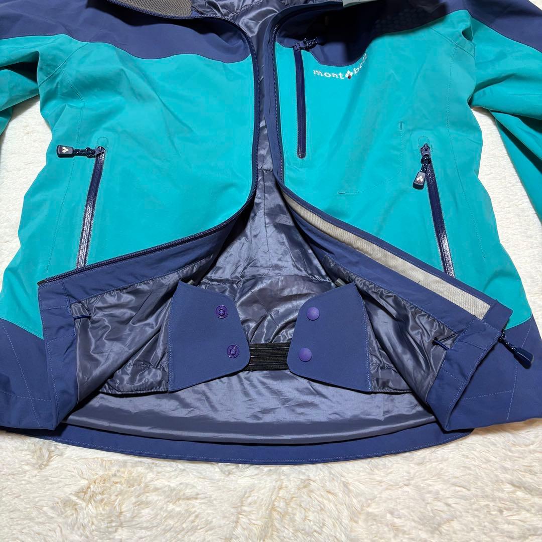 【美品】mont-bell モンベル シャルモパーカ ー　スノーウェア　Lサイズ