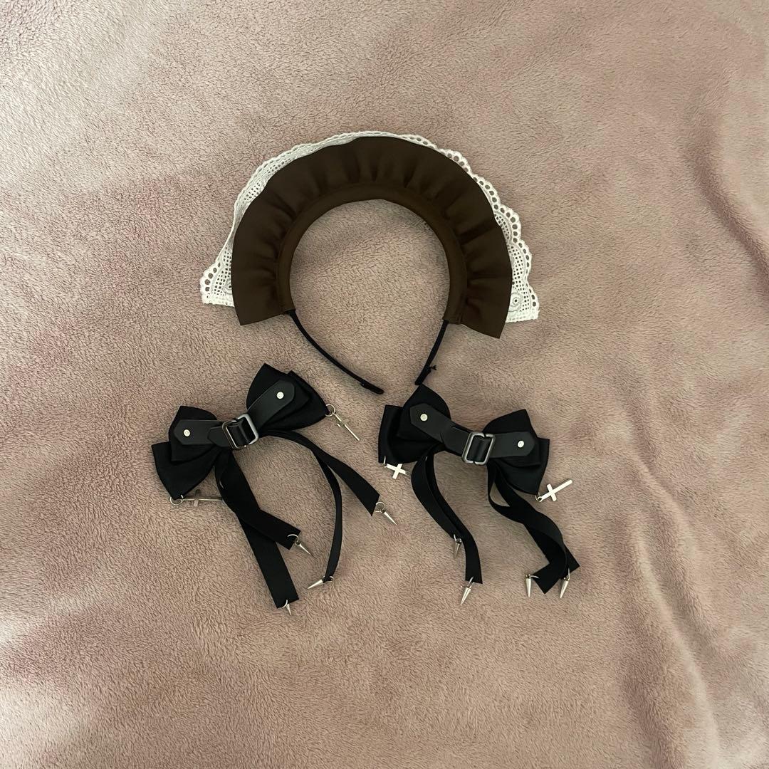 CANDY FRUIT ラフィーネメイド服 (カフェオレ) おまけ付き