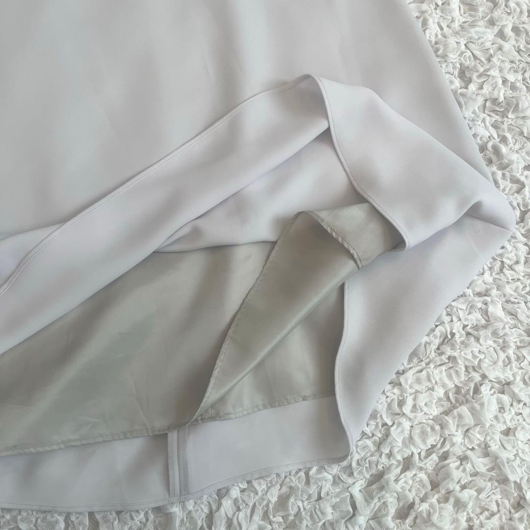 新品未使用タグ付　定価3万　アンタイトル ジョーゼットフィット＆フレアワンピース