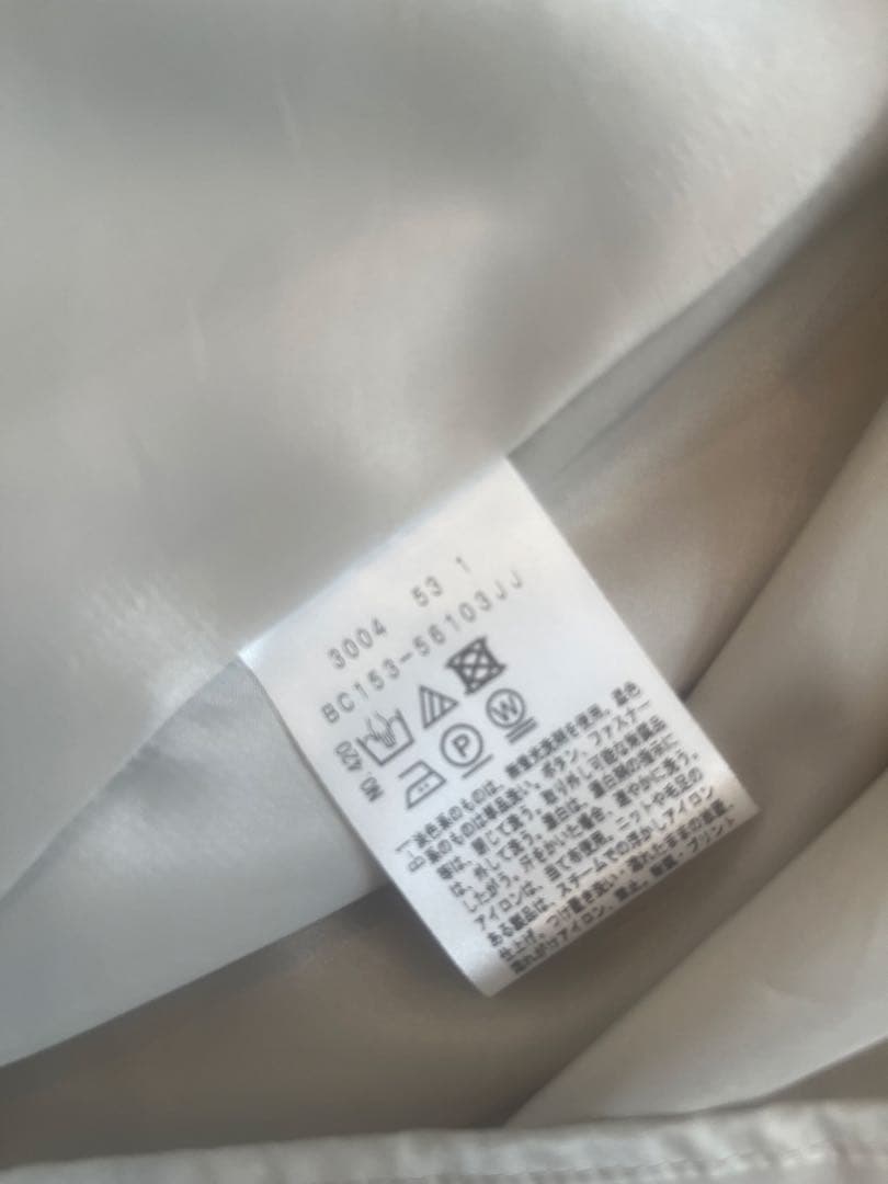 新品未使用タグ付　定価3万　アンタイトル ジョーゼットフィット＆フレアワンピース